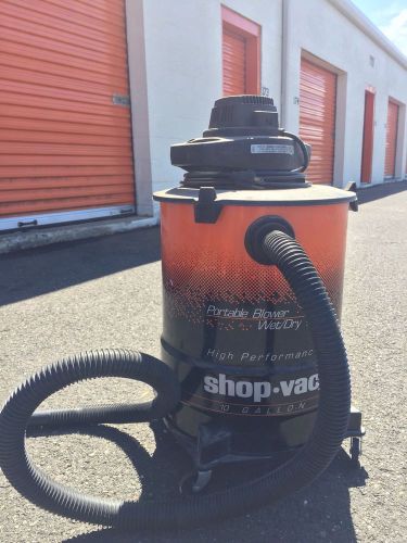 Portable Shop Vac 10 Gallons