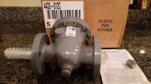 Spears 4433-012C, Industrial Swing Check Valve CPVC 1-1/4&#034; FKM