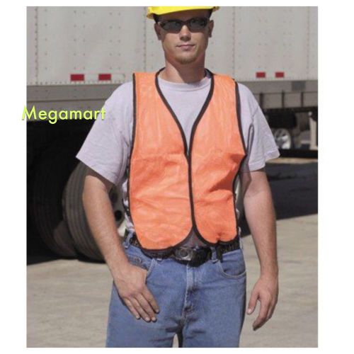 High Visibility Safety Vest Orange