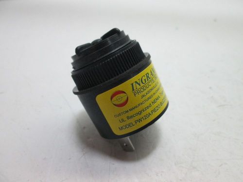 Ingram PW120A Piezo Buzzer, Supply: 40mA at 120VAC