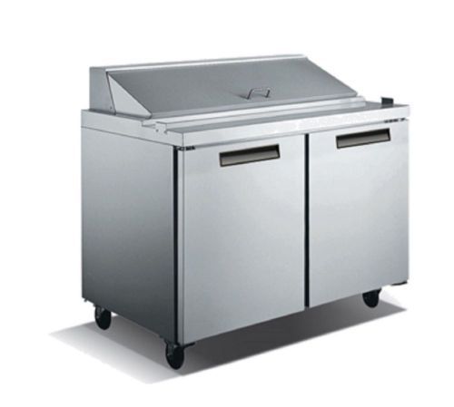 Metalfrio 2 Door Sandwich Refrigerated Prep Table MSSU2-60-16,NEW M-LINE !!!!