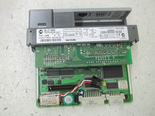 ALLEN BRADLEY 1747-L532 SER.E PROCESSOR UNIT (NO KEYS) *USED*