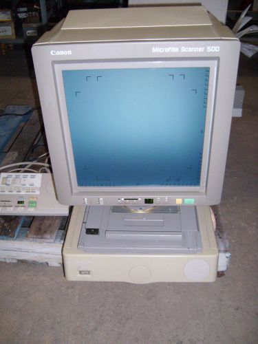 CANON MICROFILM SCANNER 500 MICROFILM CARRIER