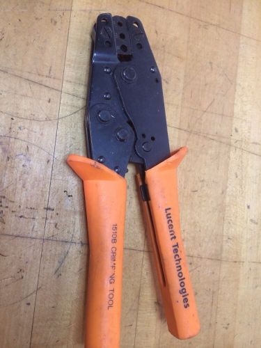 Lucent Technologies 1510B Crimping Tool For SC, ST+, ST Fiber Optic Connectors