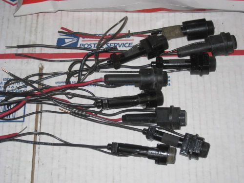 Lot of 8 bussmann glr 5- 2 amp fuses 3-1.5a w/ holders in line buss fuse holder for sale