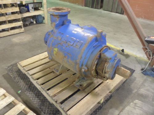 NASH VACUUM PUMP #518645J MOD:SC7/7 930:MAX RPM PORTS:6&#034; USED