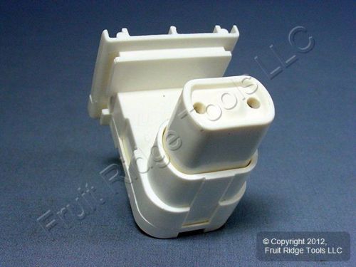 Leviton Fluorescent Lamp Holder Light Socket T8 T12 Oval Plunger Bi-Pin 13570