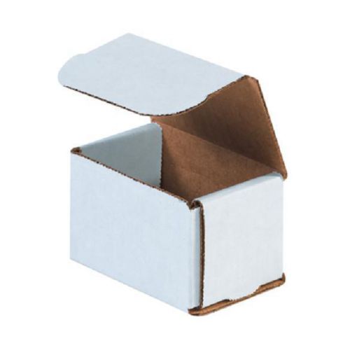 Corrugated Cardboard Shipping Boxes Mailers 3&#034; x 2&#034; x 2&#034; (Bundle of 50)