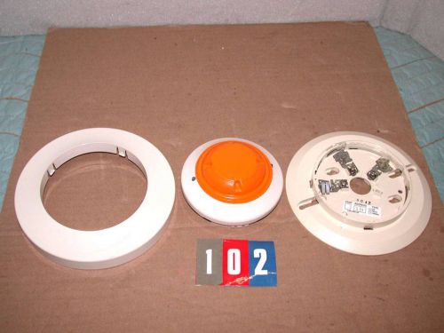 Notifier Honeywell FSI-851 Smoke Automatic Fire Detector + base + ring Free Ship