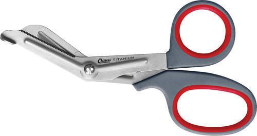 Clauss CL18053 Professional Snips 7 1/4&#034; Overall Bent Design W/ Titanium Bonde