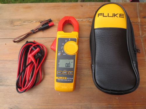 Fluke 324 Plus True RMS Clamp Meter leads case