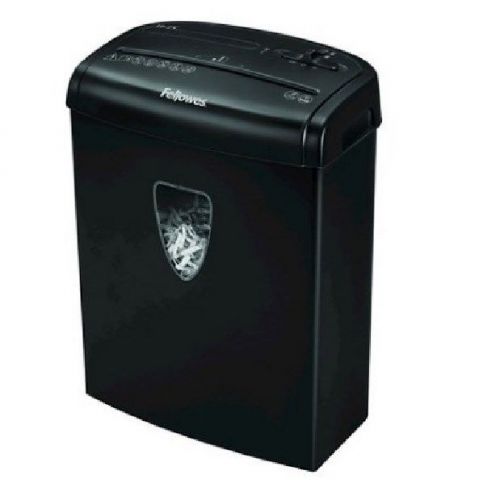 NEW Fellowes 8 Sheet Cross Cut Shredder - Black