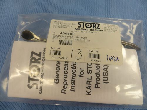 Karl Storz 400600 Hartmann Nasal Speculum For Children, Length 13cm