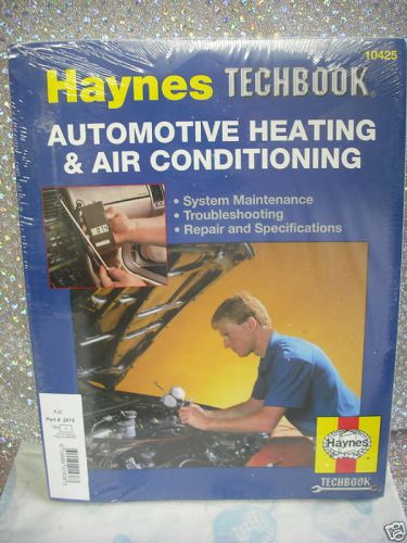 AIR CONDITIONING &amp; HEATING AUTOMOTIVE  REPAIR  MANUAL