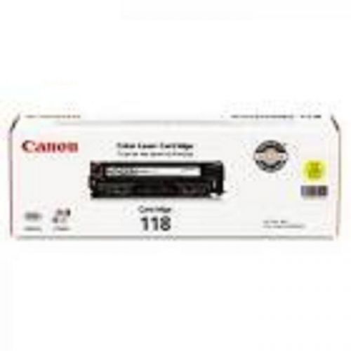 2659B001 Genuine Canon 118Y Yellow Toner 8350C Open Box/Sealed Bag GUARANTEED