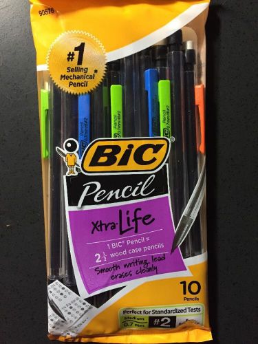 BIC XTRA LIFE MECHANICAL PENCILS 10 PACK