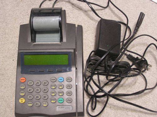 Lipman Nurit 2085 Credit Card Payment Terminal Receipt Printer Mfg 2010