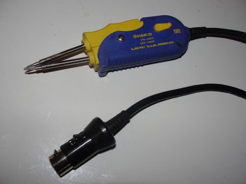 Hakko FM-2023 rework tweezers with tips..Soldering Iron tweezers...ESD Safe