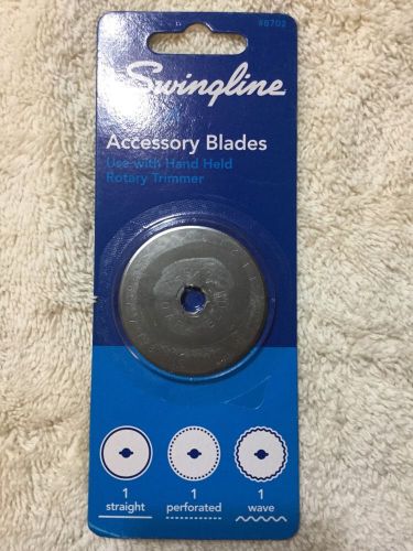 Swingline Smart Cut Handheld Rotary Trimmer Accessory ReplaceBlades 3 Pack 8702