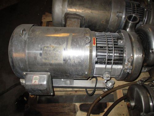 Sterling electric 7-1/2 hp stainless steel motor model xby754pha for sale