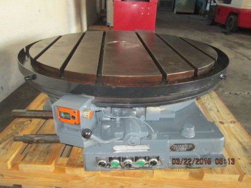 LUCAS 42&#034; PRECISION MOTORIZED ROTARY TABLE WITH CNC CONNECTORS