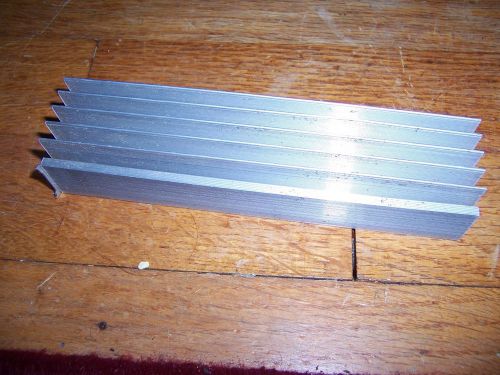 long flat-bottom aluminum heatsink heat sink 6.5&#034; x 1.5&#034; x 1.25&#034;