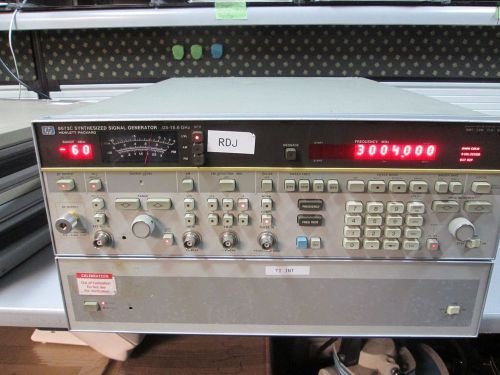 HP Agilent 8673C Synthesized  Generator 0.05-18.6GHZ