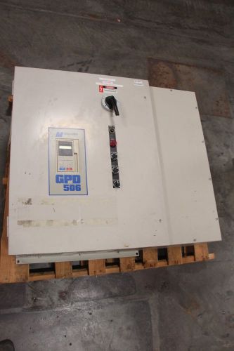 Magnetek GPD506 CIMR-P5U4030 Drive Inverter Yaskawa 3Hp Panel