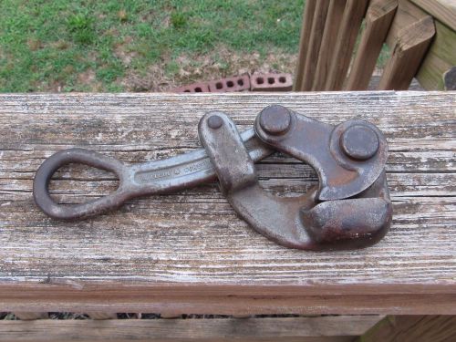 VTG M KLEIN &amp; SONS 1604-20 HAVENS GRIP CABLE PULLER  .125 - .50 Capacity