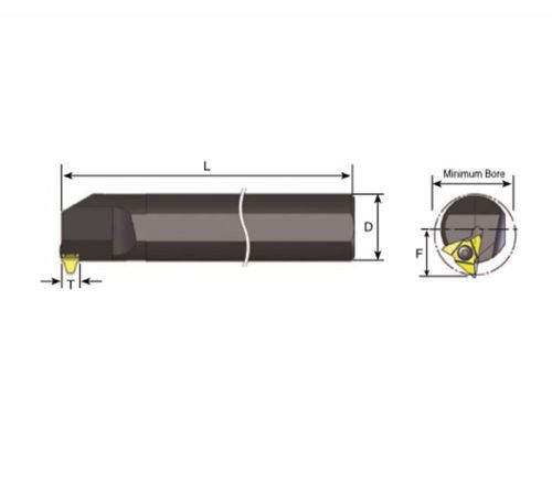 Carmex SIR Internal Toolholder Turning Threading Inch Vertical Toolholders