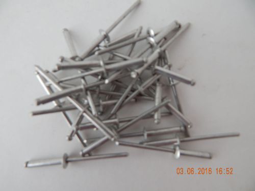 POP RIVETS ALUMINUM. (4-8) 1/8 x 1/2 GRIP.  250 PCS. NEW