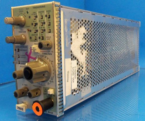 Delaying Time Base module Tektronix 7B85