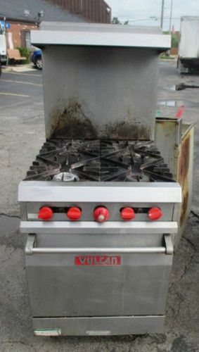 Vulcan 4 Burner Range