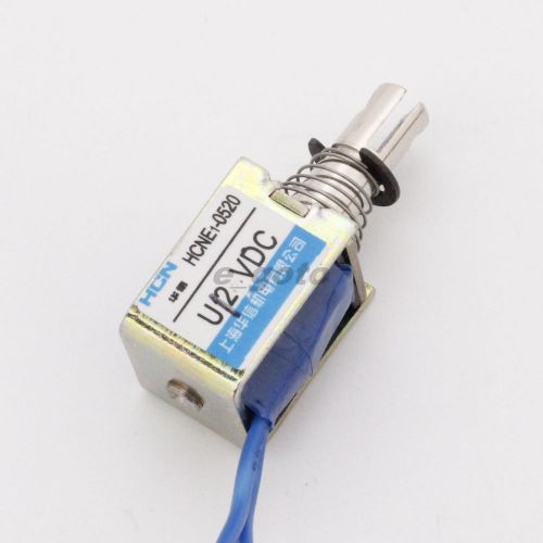 HCNE1-0520 DC12V Precise Frame Pull Type Solenoid Electromagnet