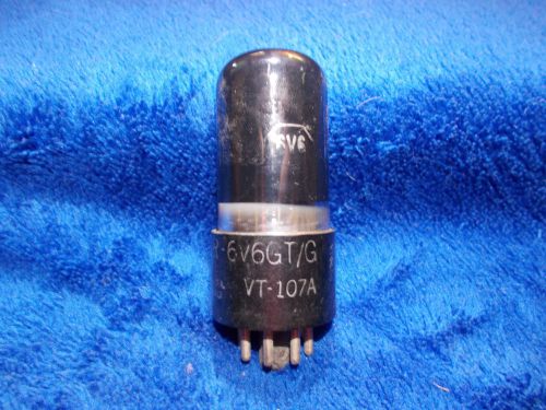 Ken-Rad JAN CKR 6V6GT/G VT-107A Black Glass Date Code G5 Tube TV7 Tested