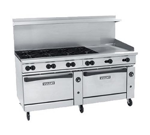 Vulcan 72SS-8B24GT Endurance™ Restaurant Range gas 72&#034; (8) burners (1) 24&#034;...