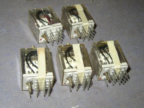 5 POTTER BRUMFIELD Coil RELAY  KH-4623-1 24v DC            6C3