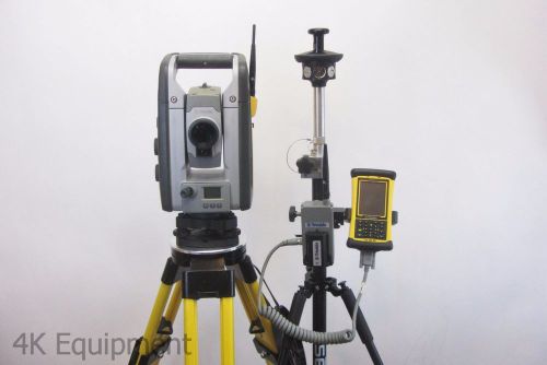 Trimble rts633 3&#034;/2&#034; dr plus robotic total station, nomad lm80, layout, concrete for sale