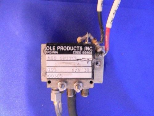 METROPOLE PRODUCT UHF BYPASS SWITCH 160191