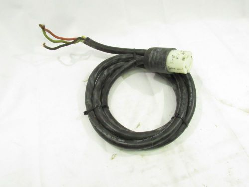 CAROL P-7K-123033 POWER CABLE 9FT W/ PASS SEYMOUR L630C CONNECTOR *XLNT*