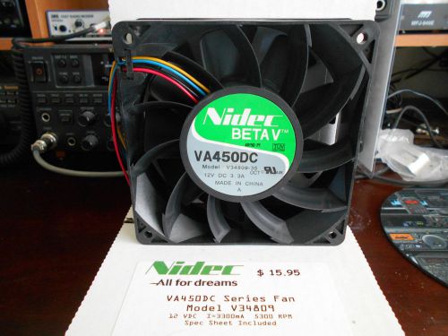 Nidec va450dc series fan for sale