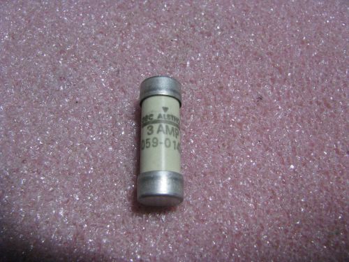 GEC ALSTHOM FUSE 3 AMP # 059-0143 NSN: 5920-01-333-4172 # WIS.7565/C