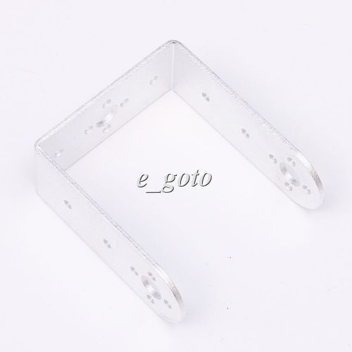 Silver-white Long U-Shaped Bracket Steering Gear Bracket Robot PTZ