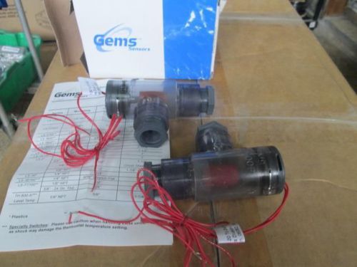 lot of 2 Gems Sensors FS-400P Flow Switch New!