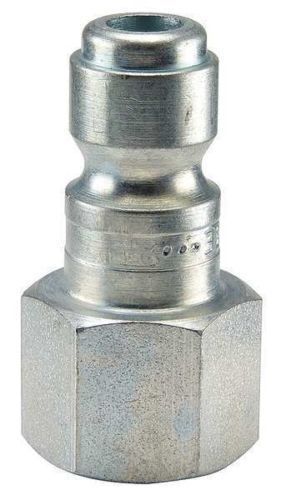 PARKER 3C-E Coupler Plug, Steel, 3/8&#034; NPT Connection Size