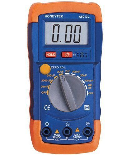 Signstek Digital LCD Display A6013L Manual Capacitance Capacitor Meter Tester