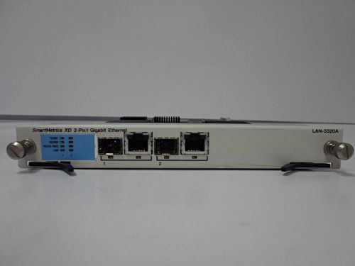 Spirent SmartBits LAN-3320A 2 Port Gigabit Ethernet SmartMetrics XD Module