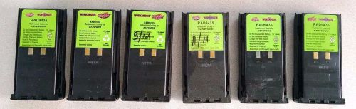 Lot of 6 Kenwood Battery TK180 TK190 TK280 TK290 TK380 TK385 TK390 TK480 TK490