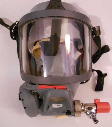 Interspiro Spiromatic SCBA mask Savox voice amp CBRN #3