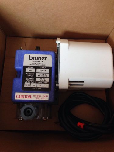 Bruner Chemical Solution Pump